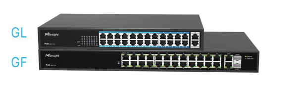 Switch Milesight MS-S0424-GF 24-porty PoE 2xSFP